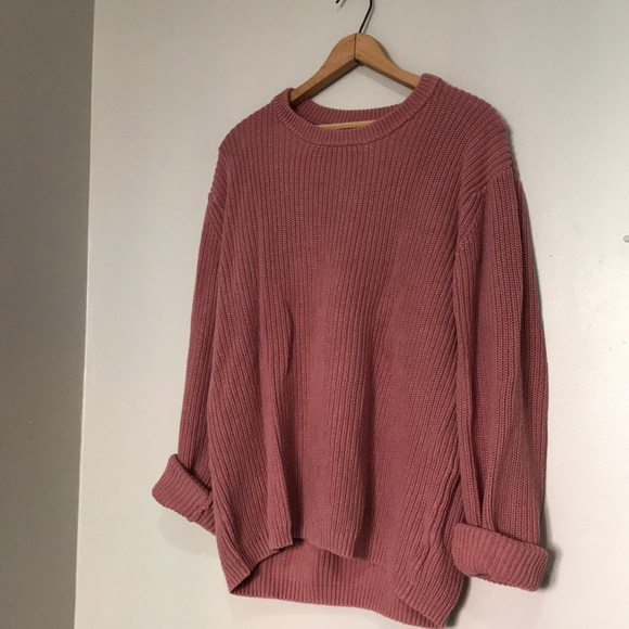 Urban Outfitters Sweaters - Urban Outfitters Rose/Blush Chunky Knit  Sweater
